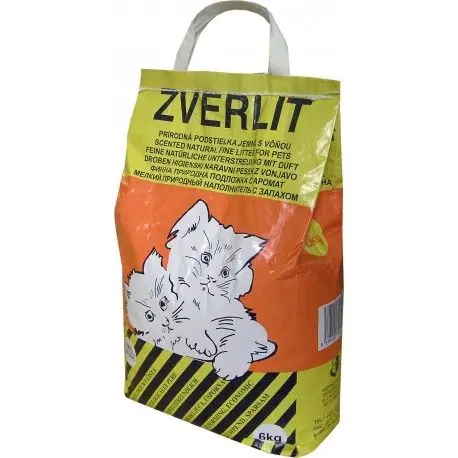 ZVERLIT oranžový jemná podestýlka s vůní 6kg Pouze Dnes