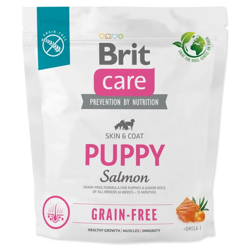 BRIT Care Grain-free Puppy Salmon & Potato (1kg) Oblíbený