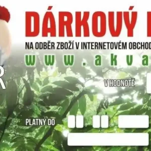 Dárkový poukaz v hodnotě 500,00 Kč Značkový