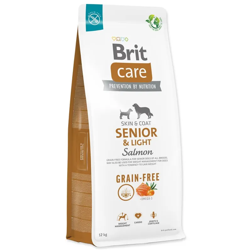 Tovární Cena BRIT Care Grain-free Senior & Light Salmon & Potato (12kg)