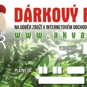 Dárkový poukaz v hodnotě 1000,00 Kč Autentický