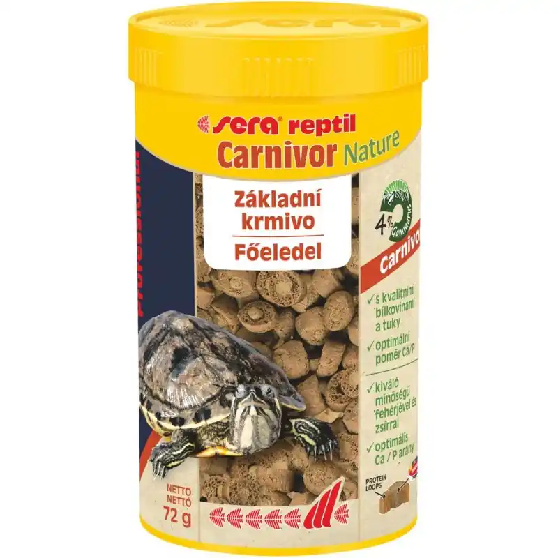 Sera Reptil Carnivor Nature 250 Ml Jen Po Omezenou Doba