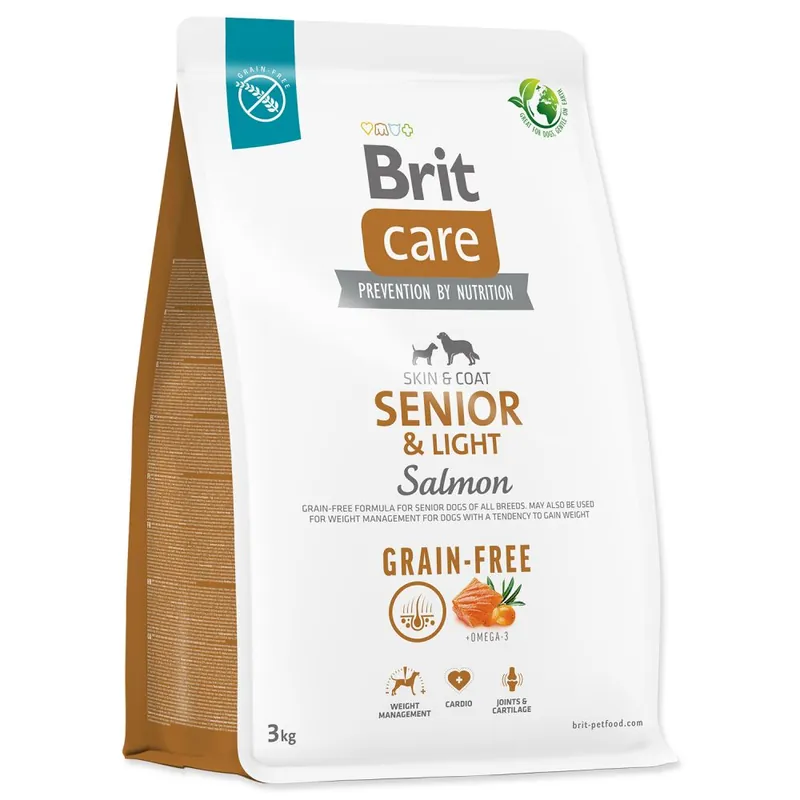 BRIT Care Grain-free Senior & Light Salmon & Potato (3kg) Omezená Nabídka