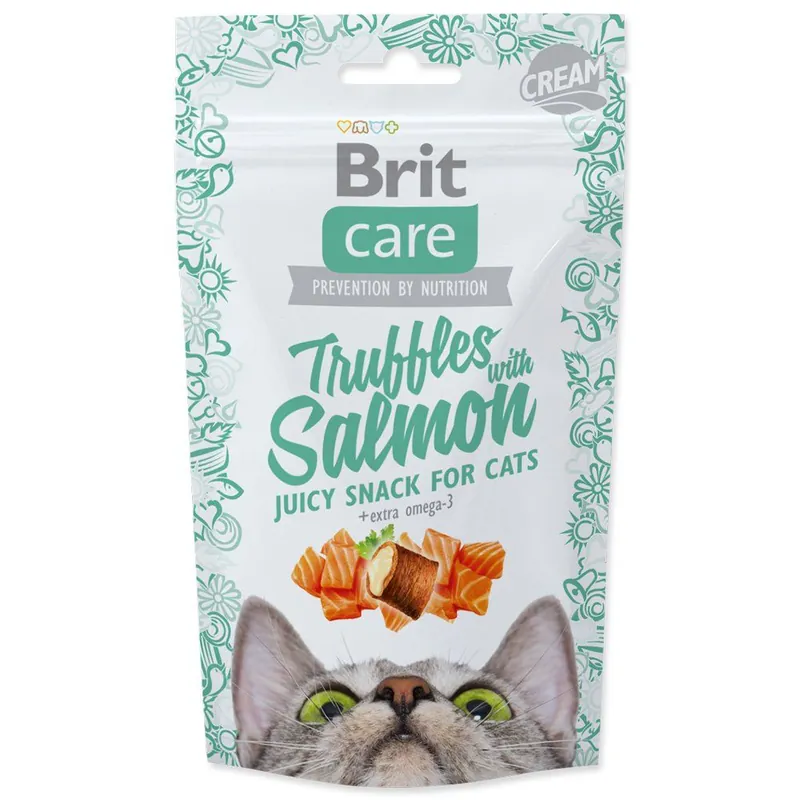 Akční Nabídka BRIT Care Cat Snack Truffles Salmon (50g)