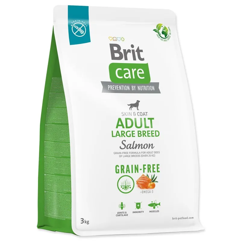 BRIT Care Grain-free Adult Large Breed Salmon & Potato (3kg) Expresní Doručení