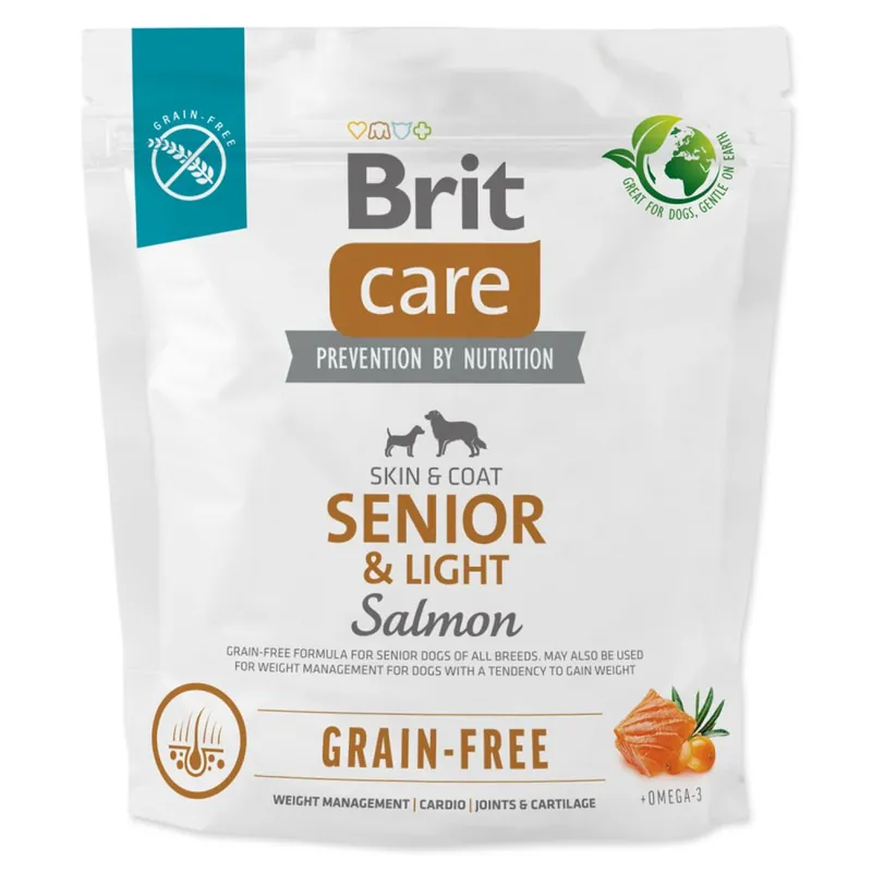 BRIT Care Grain-free Senior & Light Salmon & Potato (1kg) Aktuální