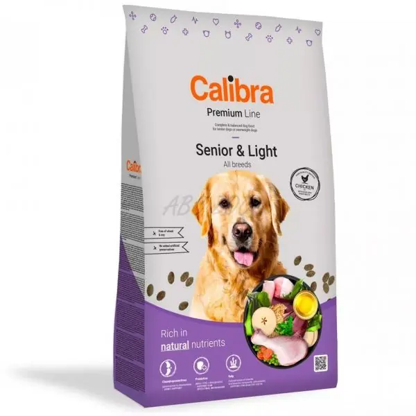 Aktuální Calibra Dog NEW Premium Senior&Light 12kg