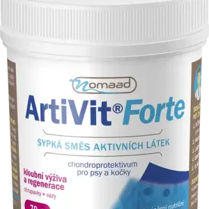 Tovární Cena Nomaad Artivit Forte Chondroprotektivum pro psy a kočky 70g
