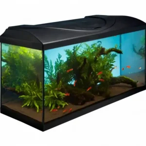 Akvarijní set LED EXPERT 112 l Černý rovný Nejlepší Volba