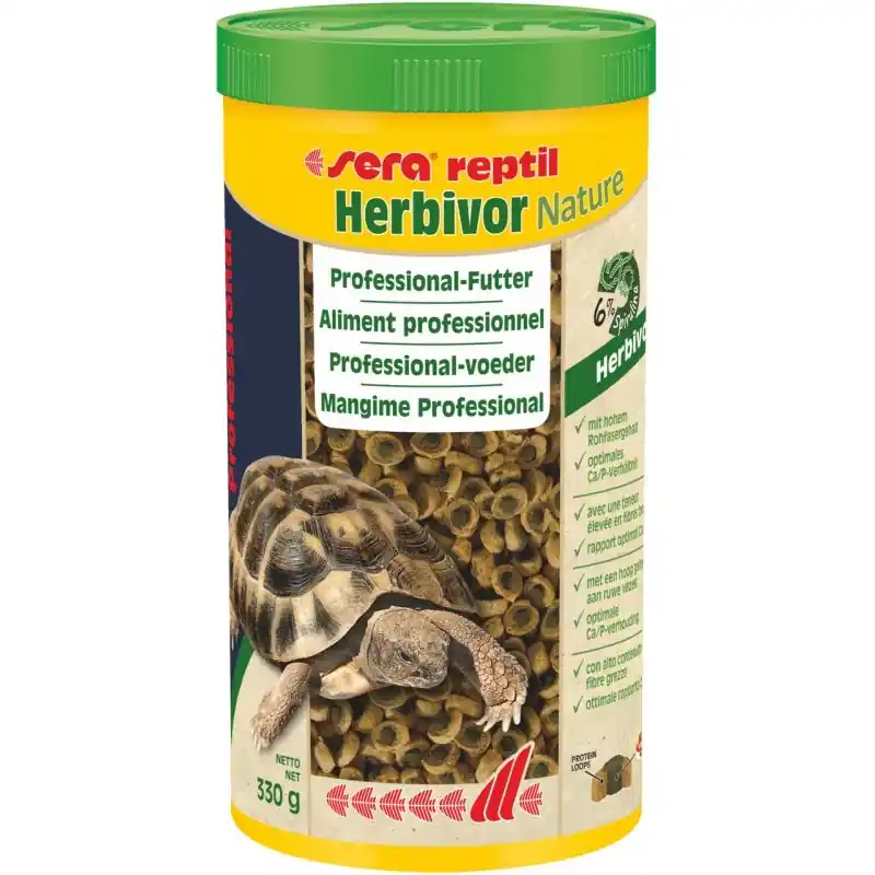 Sera Reptil Herbivor Nature 1000 Ml Finální Výprodej