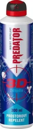 Víkendová Akce PREDATOR 3D repelent 300ml spray