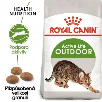 Nejlepší Volba Royal Canin Outdoor granule pro kočky s častým pohybem venku 10kg