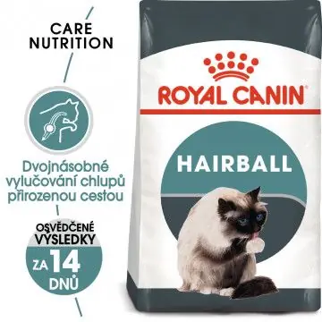 Objednat Nyní Royal Canin Hairball Care granule pro kočky pro správné vylučování 10kg