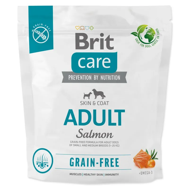 Vysoce Kvalitní BRIT Care Grain-free Adult Salmon & Potato (1kg)