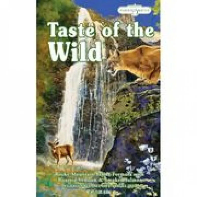 Sezónní Sleva TASTE WILD cat ROCKY MOUNTAIN 6,6 kg