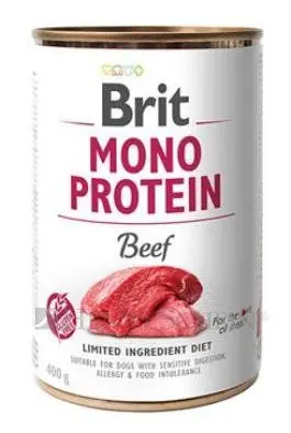 Brit Dog konz Mono Protein Beef 400g Originální