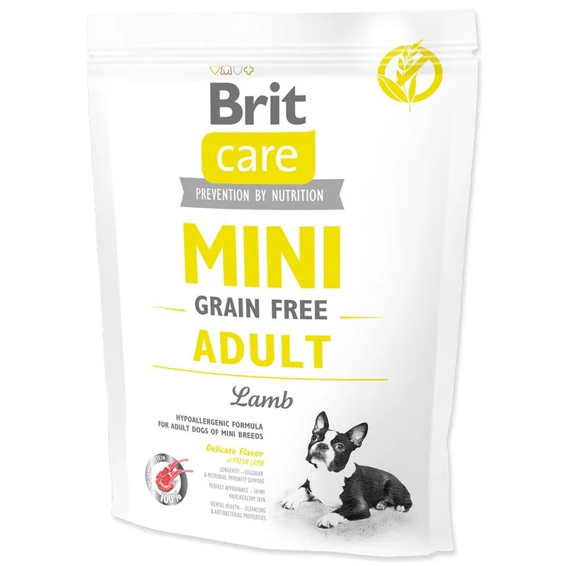Autentický BRIT Care Mini Grain Free Adult Lamb (400g)