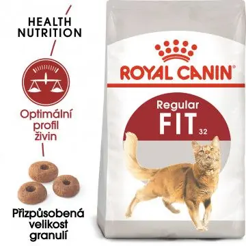 Dokud Zásoby Vydrží Royal Canin Fit granule pro správnou kondici koček 10kg