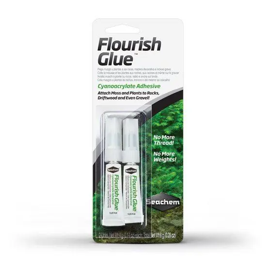 Sezónní Sleva Seachem Flourish Glue lepidlo na mechy a rostliny 2 tuby, 2 x 4 g