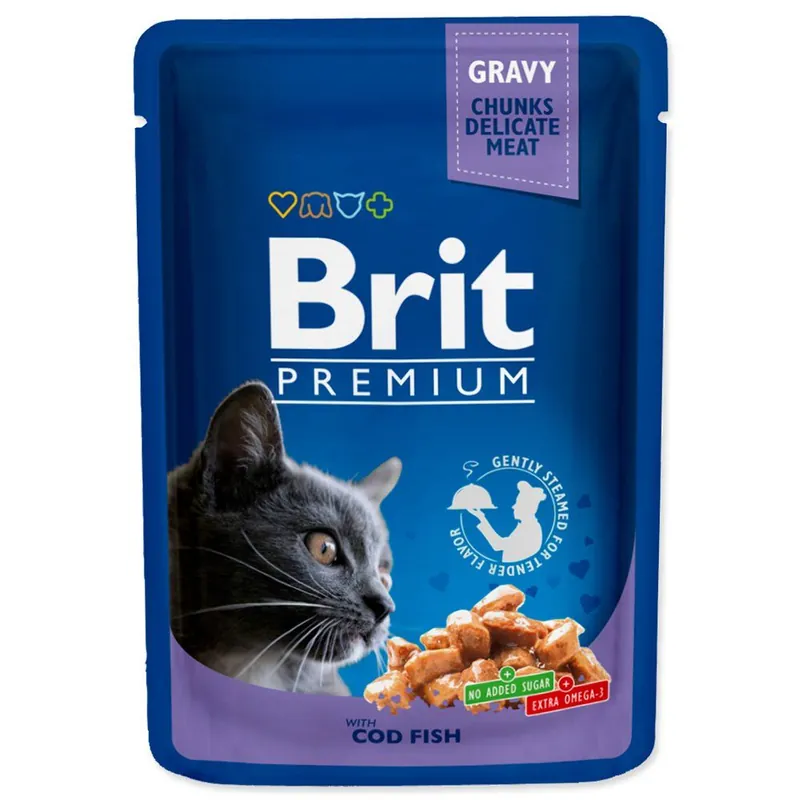 Nejlepší Volba Kapsička BRIT Premium Cat Cod Fish (100g)