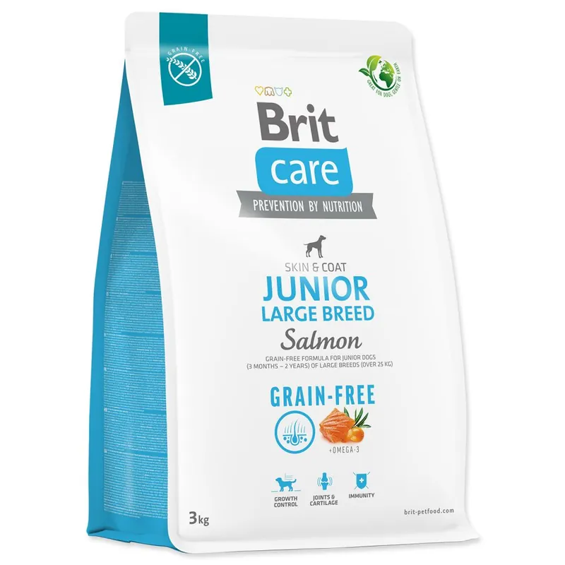BRIT Care Grain-free Junior Large Breed Salmon & Potato (3kg) Hit Sezóny