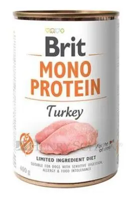 Brit Dog konz Mono Protein Turkey 400g Cenově Výhodný