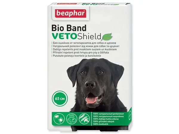 Koupit Online Obojek repelentní BEAPHAR Bio Band Veto Shield 65 cm pro psy