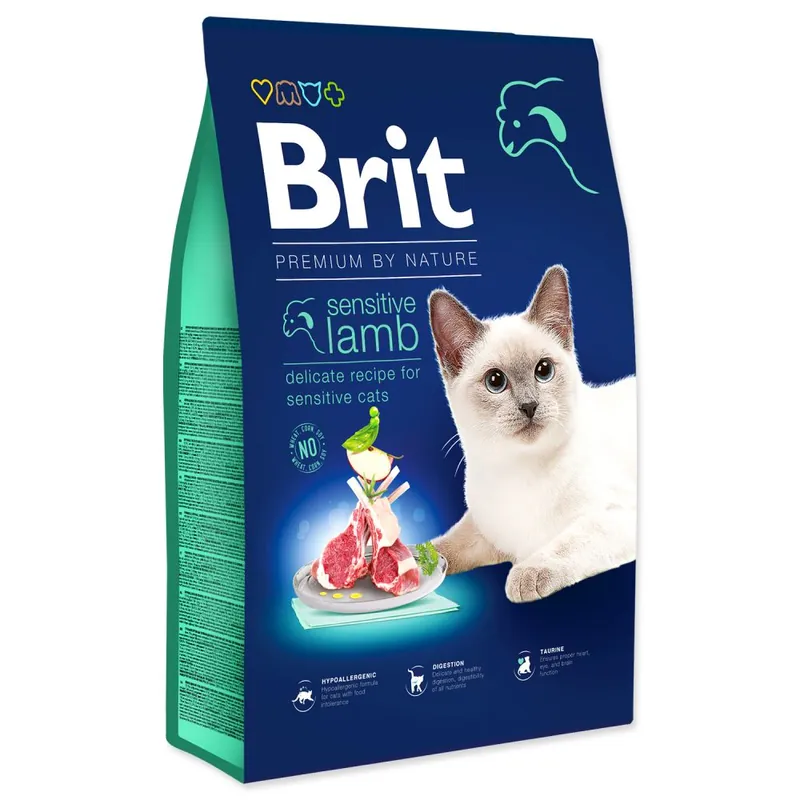 Značkový BRIT Premium Cat Sensitive (8kg)