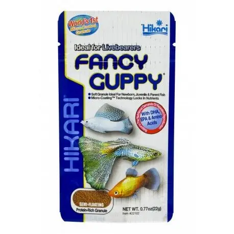 Must-Have Hikari Tropical Fancy Guppy 22g