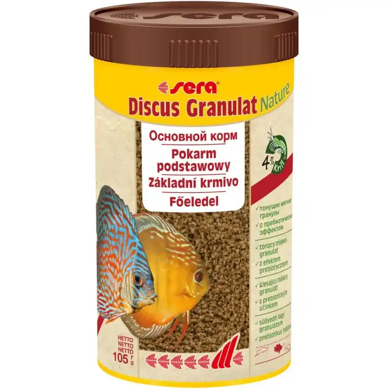 Sera Discus Granulat Nature 250 Ml Akční Nabídka