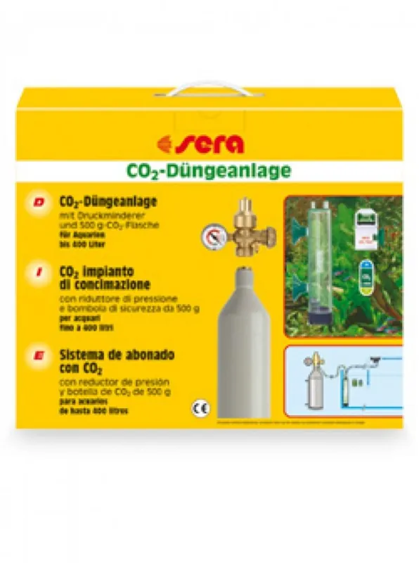 Ověřený sera CO2 hnojící systém s vnitřním ventilem