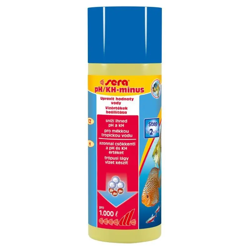 Sera PH/KH Minus 250 Ml Víkendová Akce