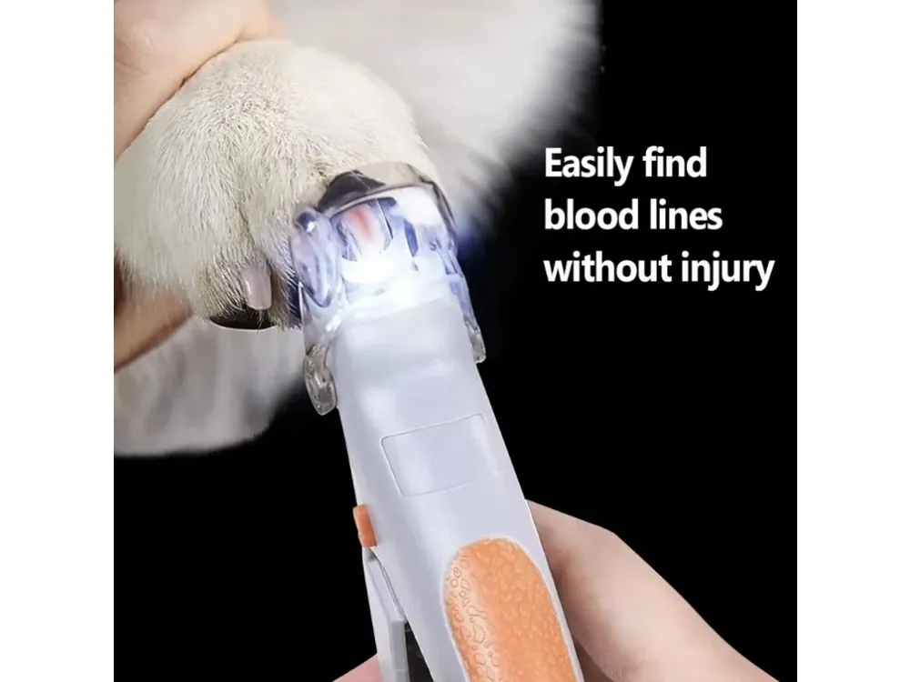 Kleště na drápky pro mazlíčky s LED světlem a lupou Nejlepší Volba