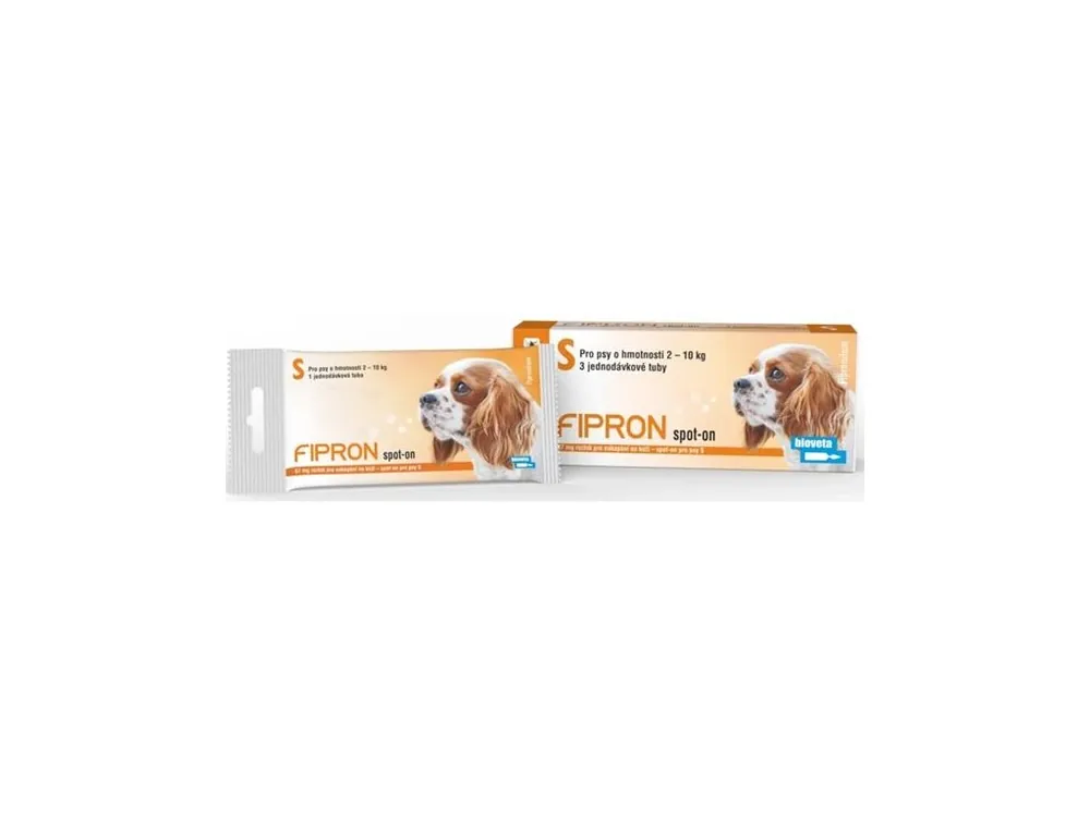Nakupujte Hned Fipron 67mg spot-on S a.u.v. sol 3x0,67 ml (pipety)