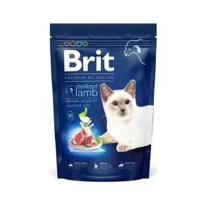Aktuální Brit Premium by Nature Cat Sterilized Lamb 1,5 kg