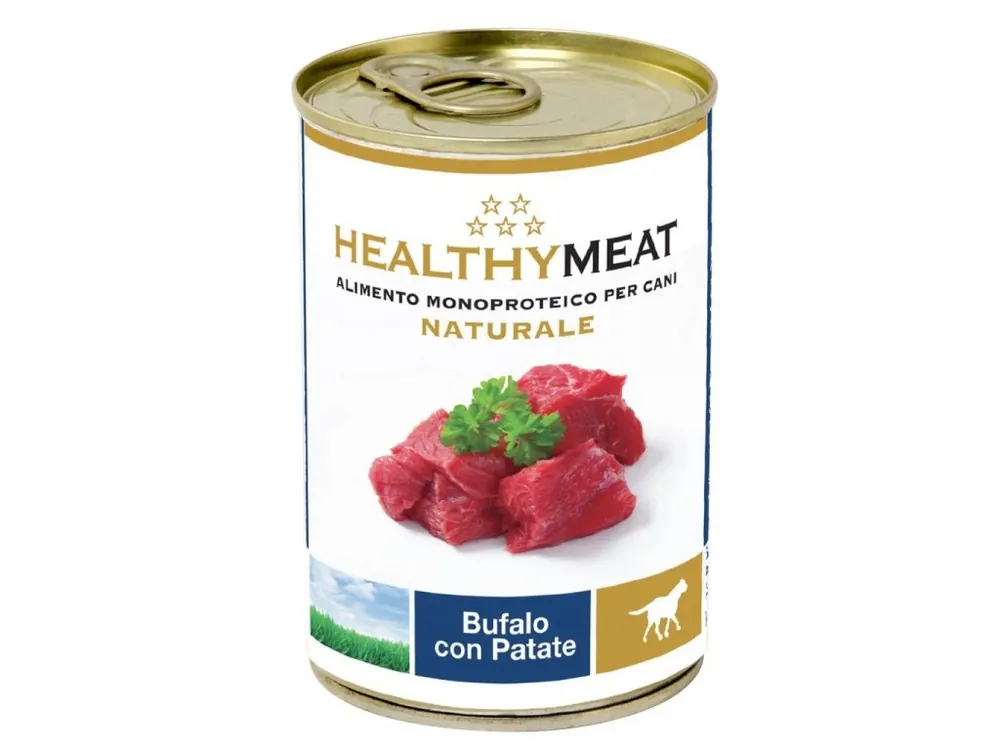Healthymeat kousky buvolího masa s bramborami 400g Autentický