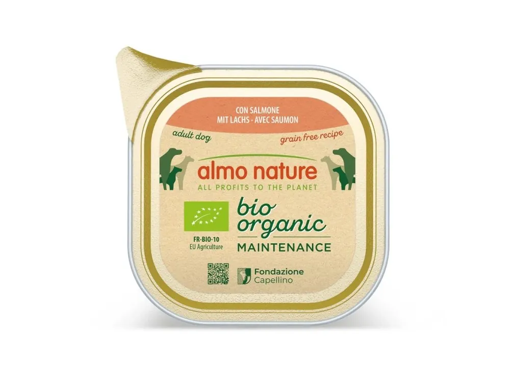 Almo Nature Daily Menu Bio WET DOG - s lososem 100 g Top Prodej