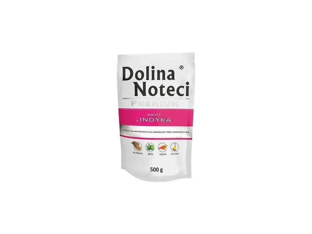 Akční Nabídka DOLINA NOTECI PREMIUM krůtí kapsička pro psy 500 g