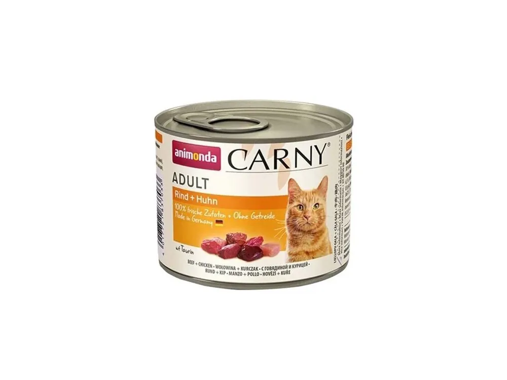 Hit Sezóny ANIMONDA konzerva CARNY Kitten - drůbeží + hovězí 200g