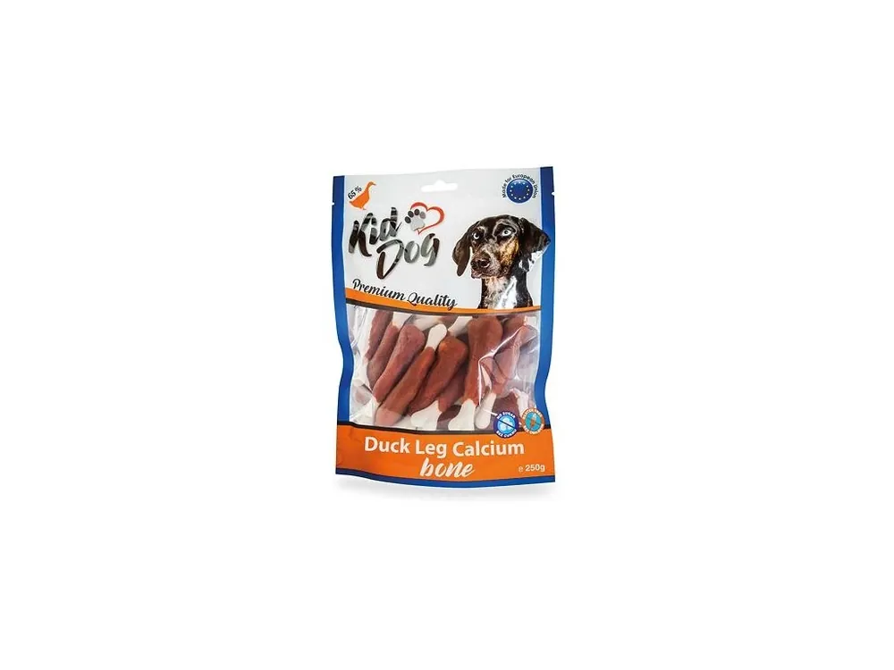 Omezená Nabídka KIDDOG kachní stehýnko s kalciovou kostičkou 250 g