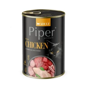Nejlepší Volba PIPER CAT konzerva pro kočky, s kuřecím masem 400 g
