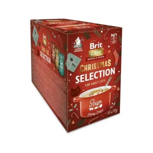 Akce Brit Care Cat Christmas Multipack Soups 15 x 75 g