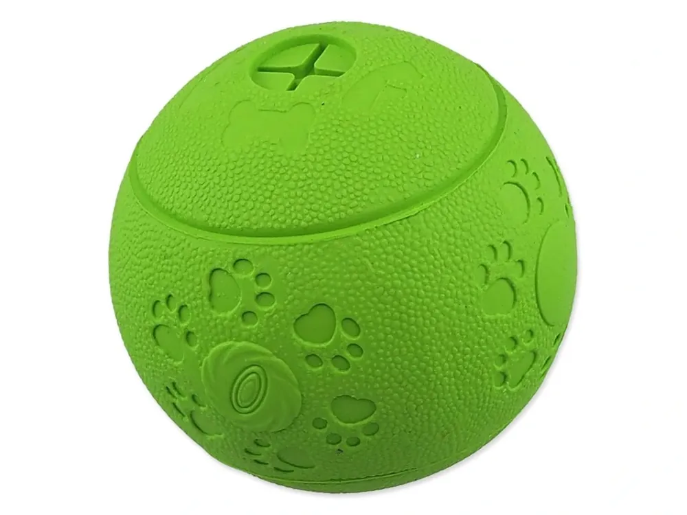Hračka Dog Fantasy míček na pamlsky zelený 6 cm Vysoce Kvalitní