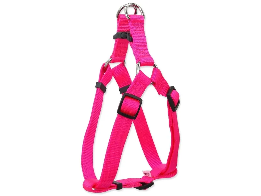 Postroj Dog Fantasy Classic M růžový 2x53-77cm Pouze Dnes