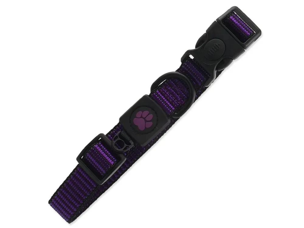 Obojek Active Dog Strong L fialový 2,5x45-68cm Originální