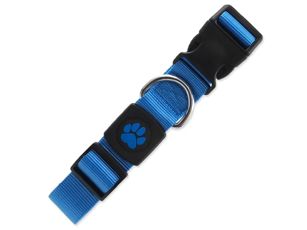 Levný Obojek Active Dog Premium XL modrý 3,8x51-78cm