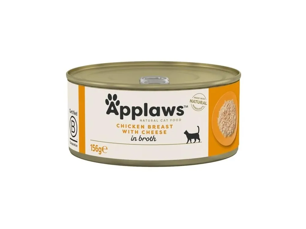 Applaws Cat konzerva kuřecí prsa a sýr 156 g Koupit Online