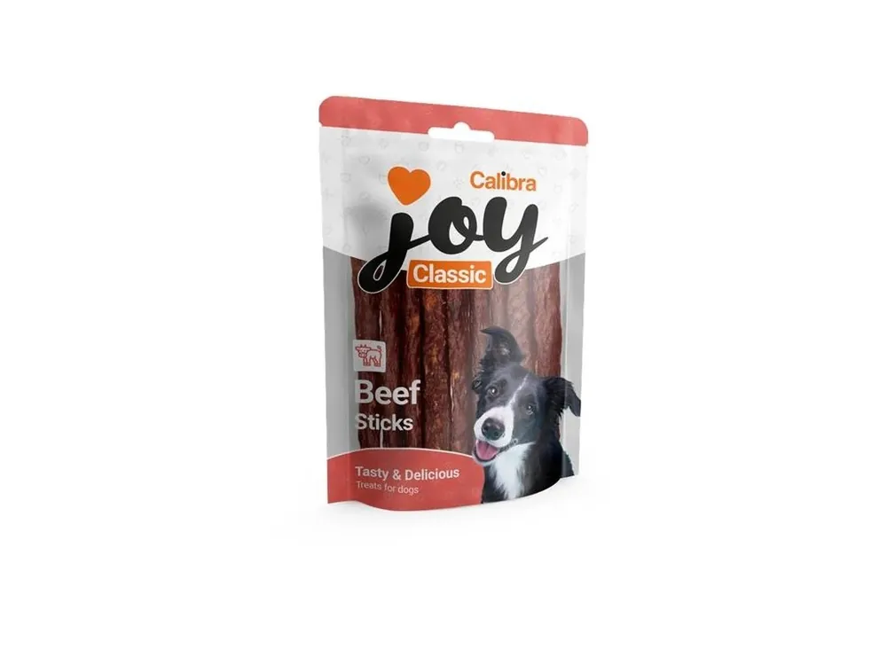 Cenová Bomba Calibra Joy Dog Snack Classic Beef Sticks 80 g