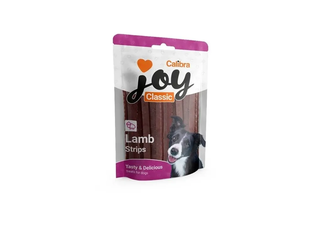 Omezená Nabídka Calibra Joy Dog Snack Classic Lamb Strips 80 g