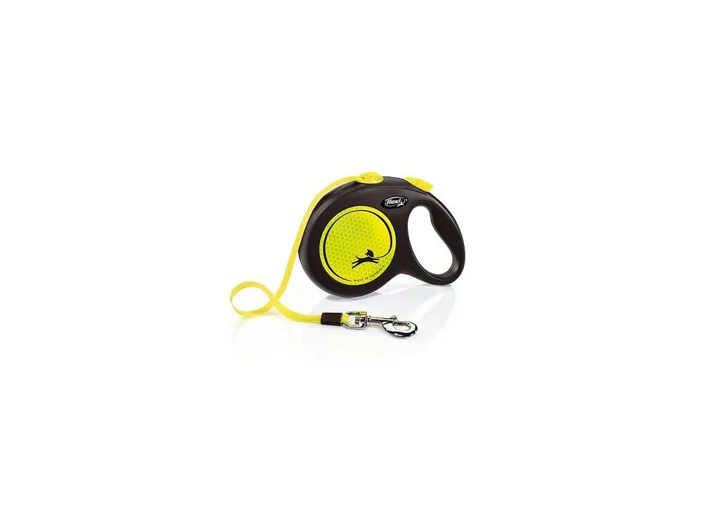 Flexi New Neon L pásek 5 m, max. 50 kg, žlutá Odeslání Ihned